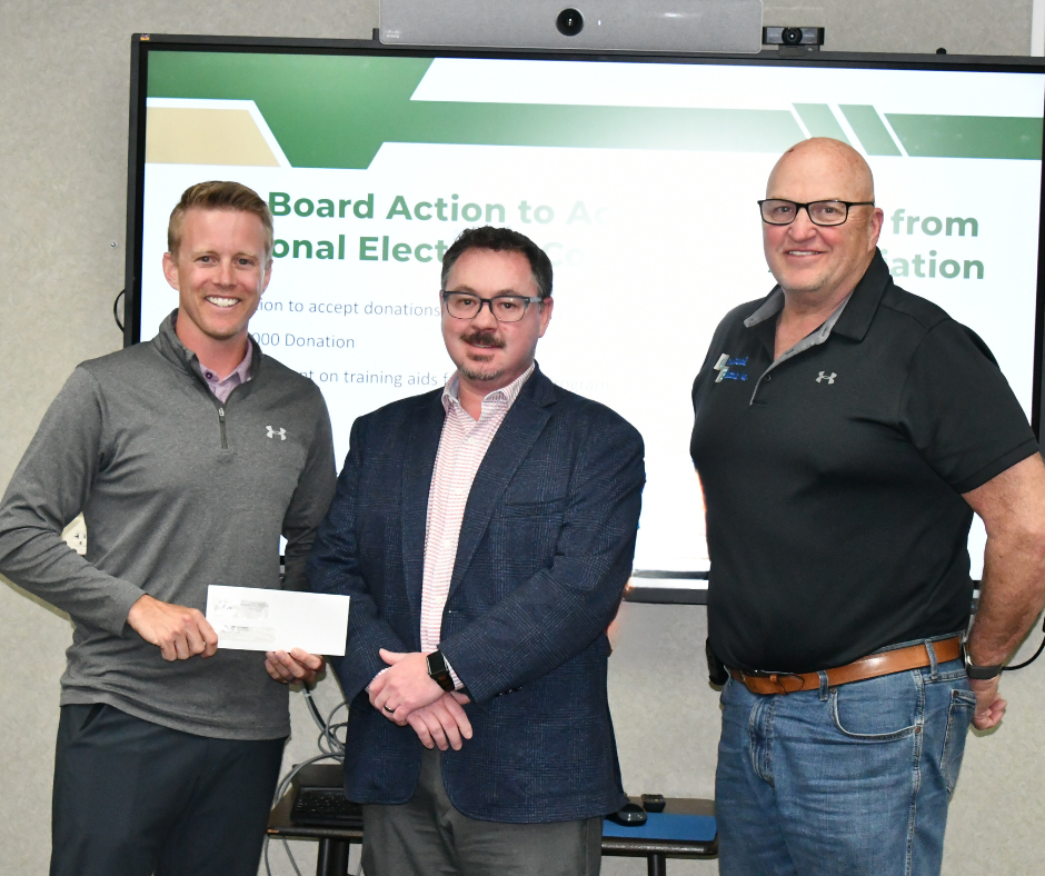 LIFT Accepts Donation from The Illinois Chapter of the National Electrical Contractors Association