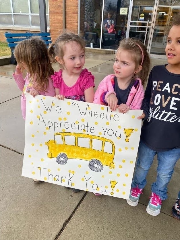 Franklin Preschool Honors Bus Drivers on Bus Appreciation Day