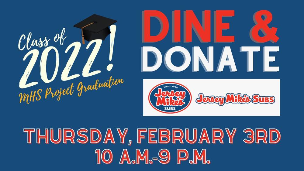 Dine and Donate Fundraiser