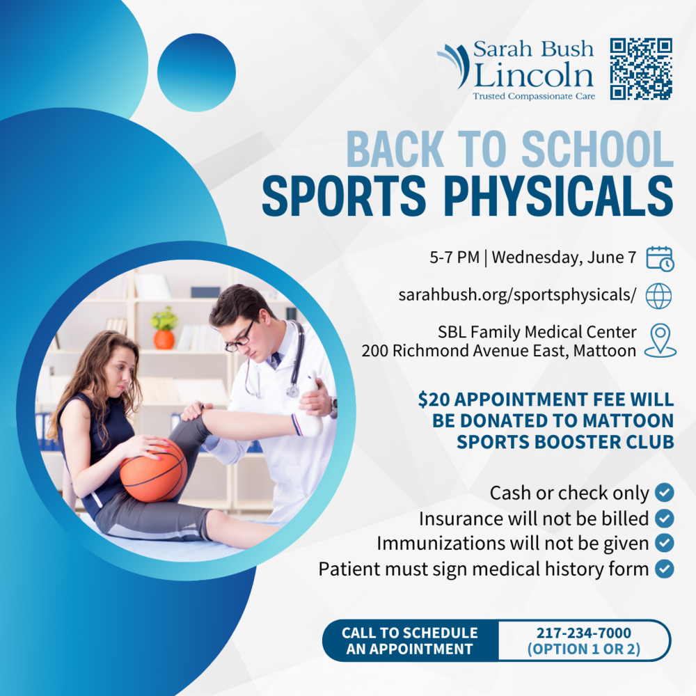 Back to School Sports Physicals with Sarah Bush LIncoln