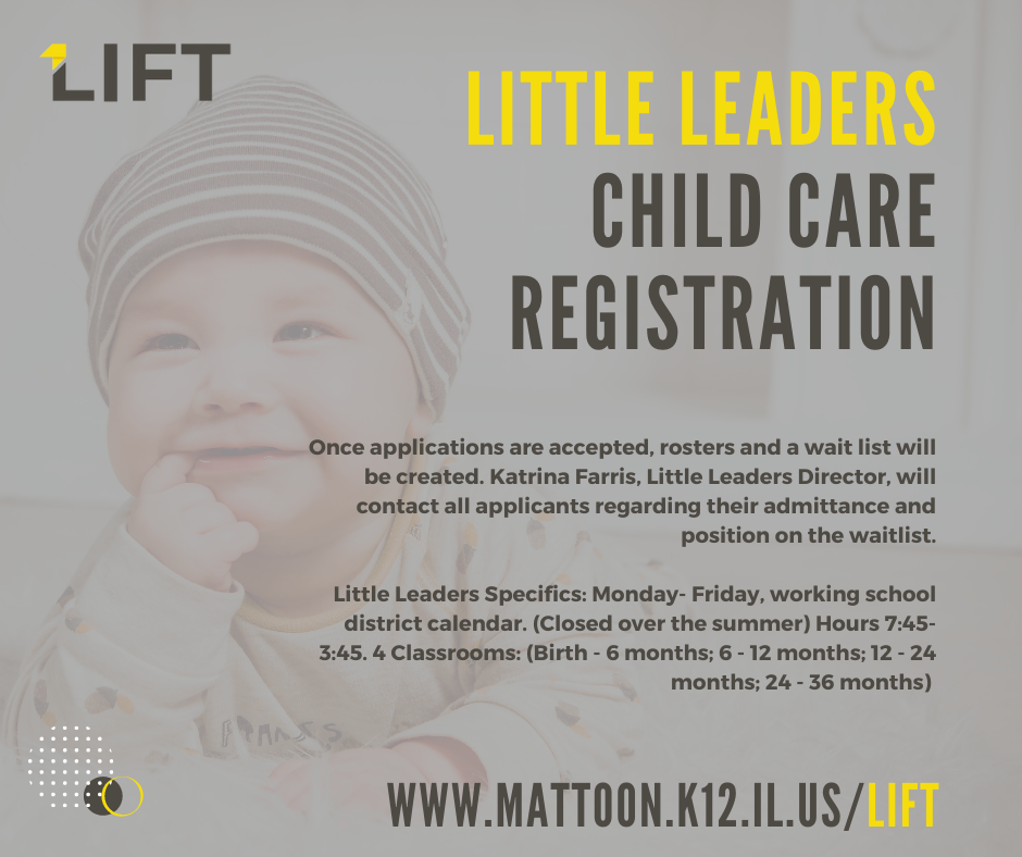 Little Leaders Child Care Registration Information Graphic