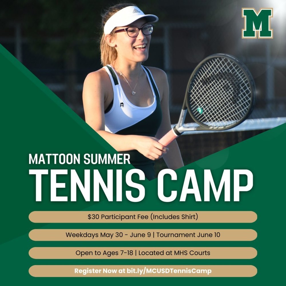 Mattoon Summer Tennis Camp