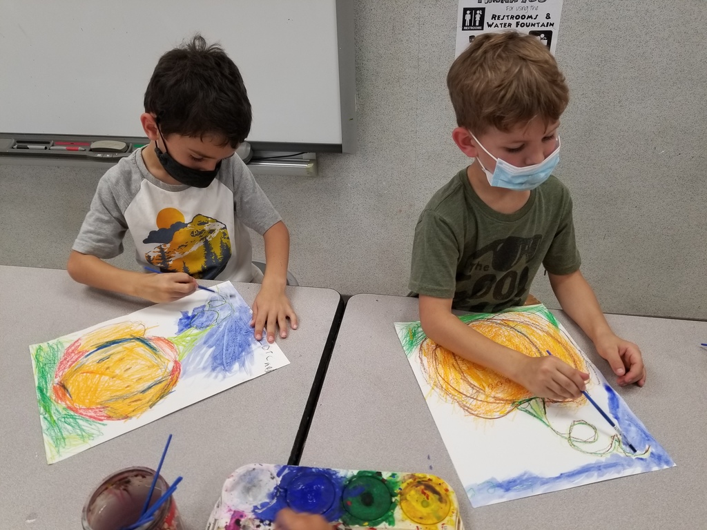 boys painting