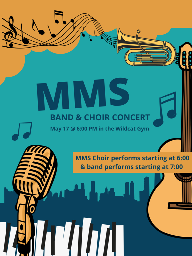 MMS Band and Choir Concert May 17