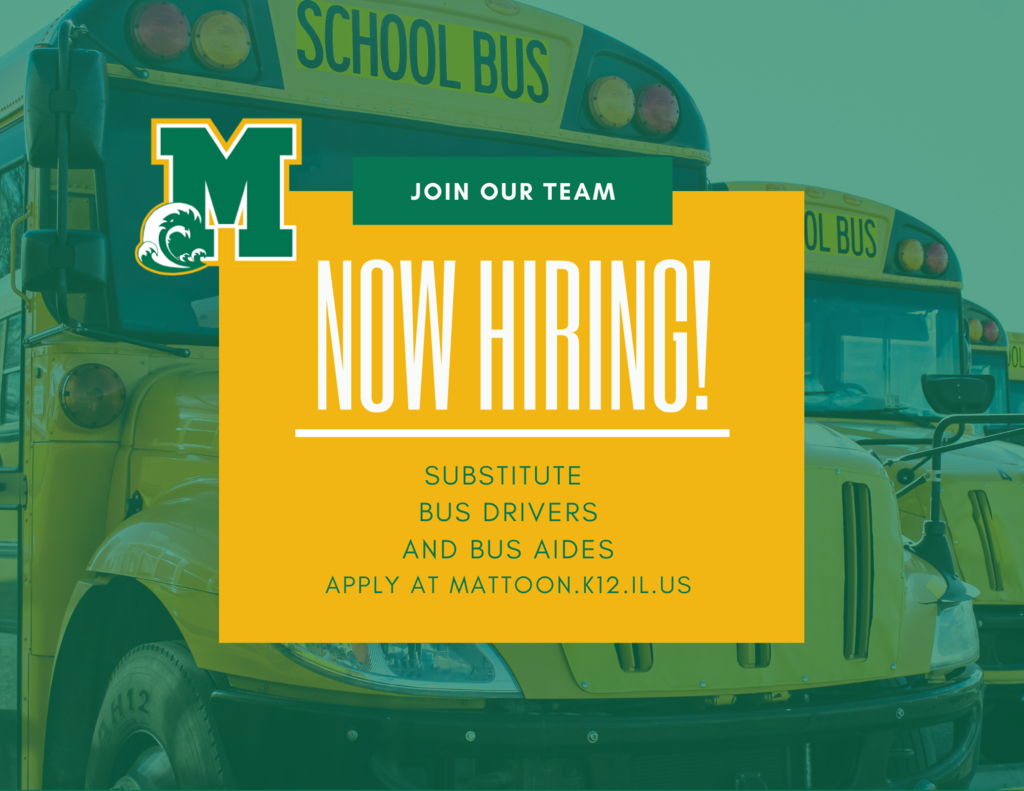 Now Hiring School Bus Aides and Subs