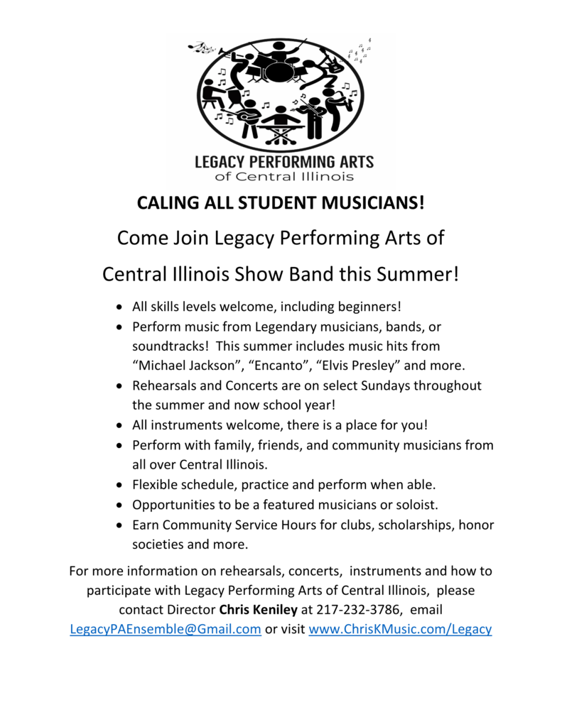 Legacy Performing Arts of Central Illinois
