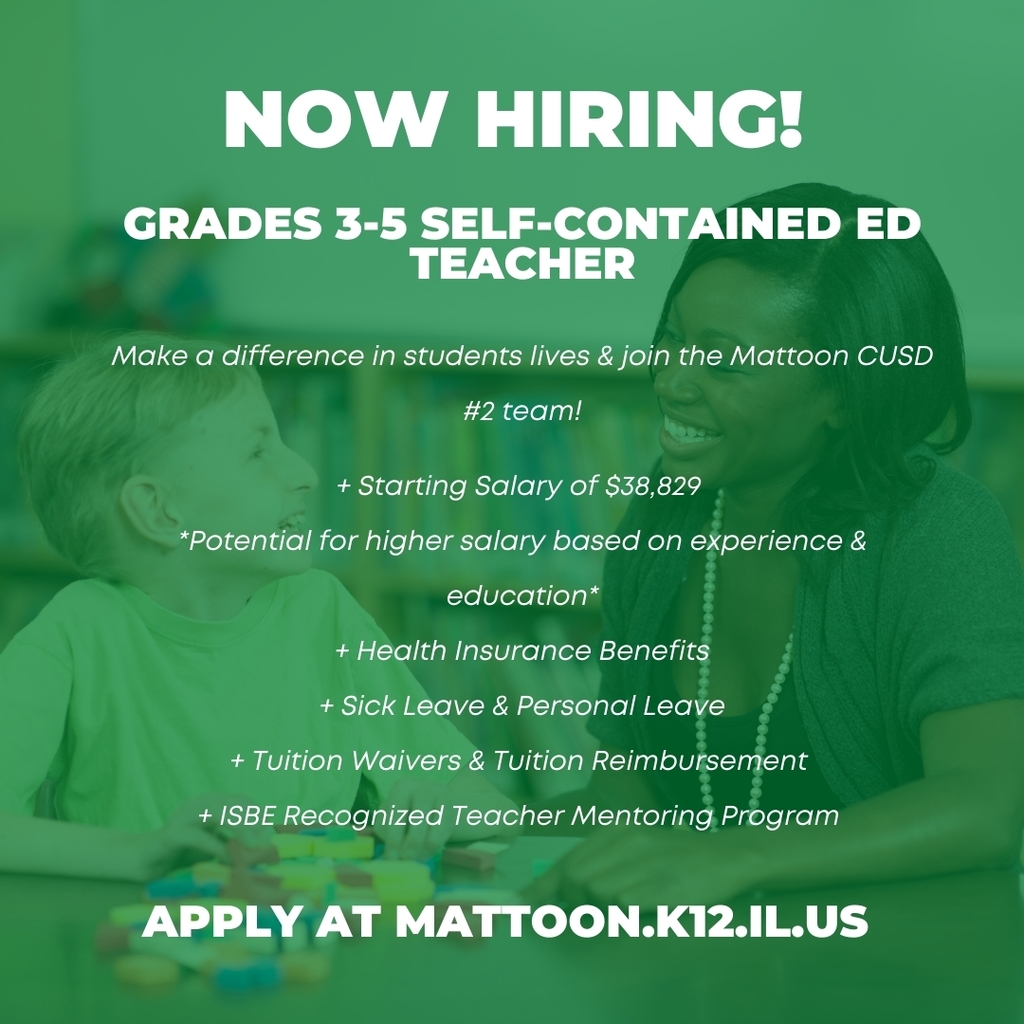 now hiring self contained Ed teacher