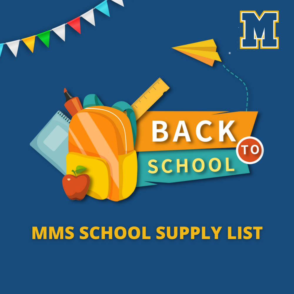 MMS School Supply List