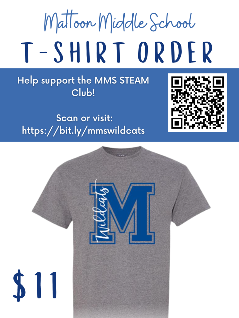 MMS STEAM T Shirt order