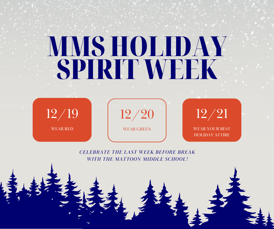 MMS Holiday Spirit Week