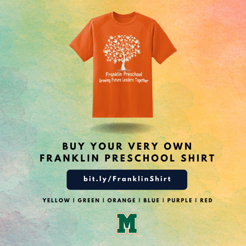 Franklin Preschool T-Shirt Order