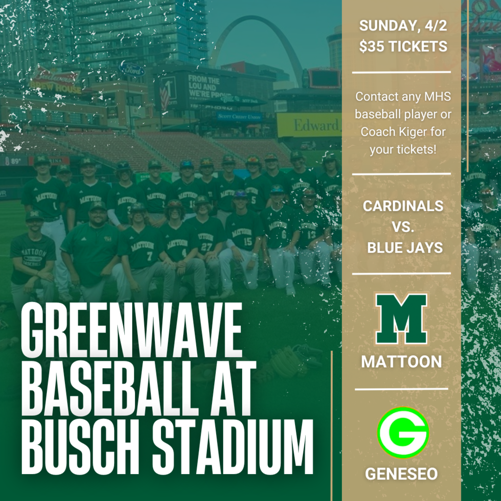 Greenwave Baseball at Busch