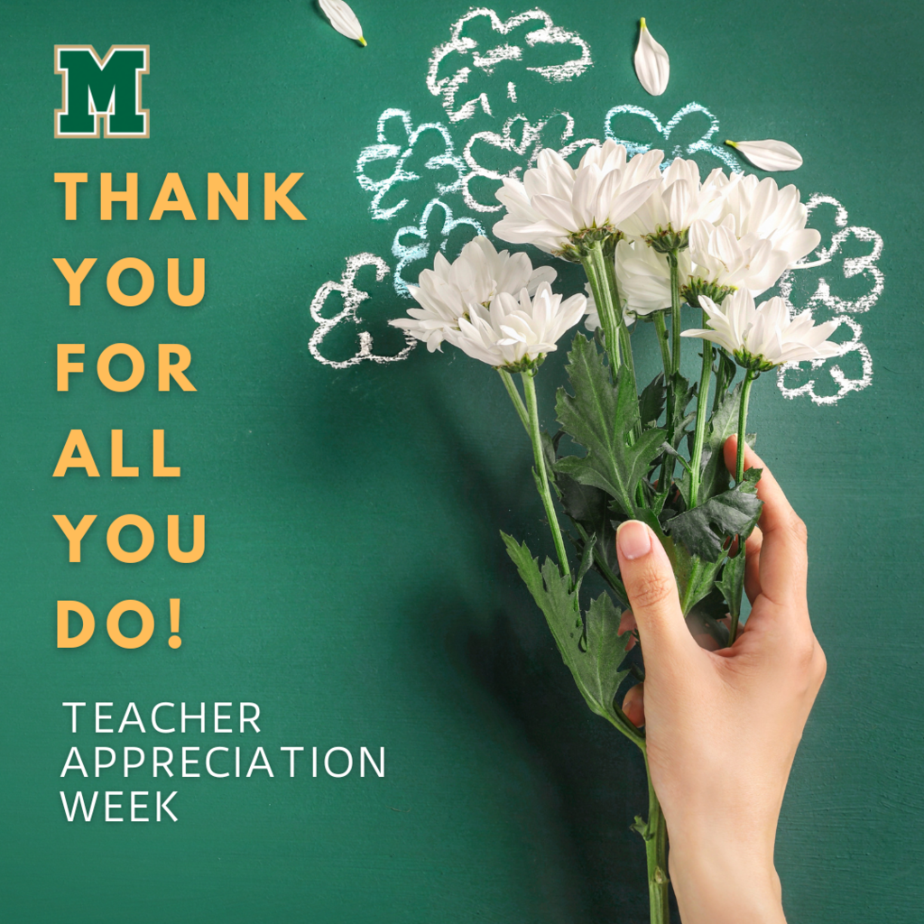 Thank you for all you do! Teacher Appreciation Week