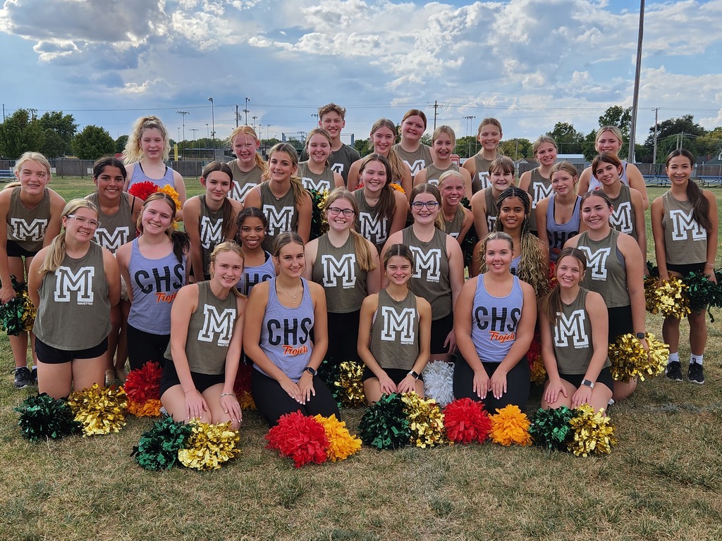 CHS and MHS dance teams performing at Coles County Clash