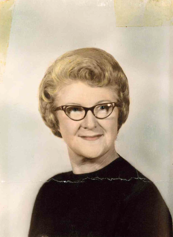 Mrs. Jane Edgar, Teacher at Mattoon Schools from 1968 until 1981.